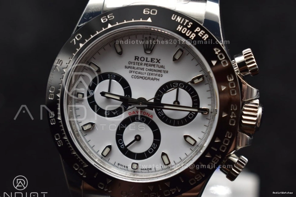 Case Bracelet Dial Lightweight 904L 1:1 SA BTF SS Daytona 116500 Best 732 White Edition and 0103